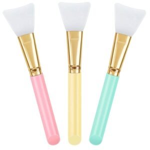 silicone face mask brush set